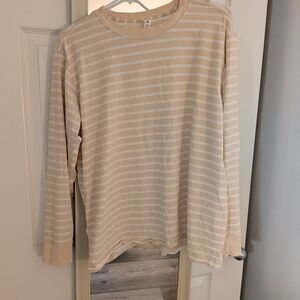 Lululemon Striped Long Sleeve Shirt